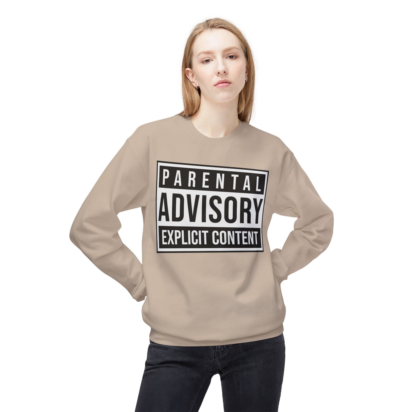 Unisex Sweatshirt "Parental Advisory"