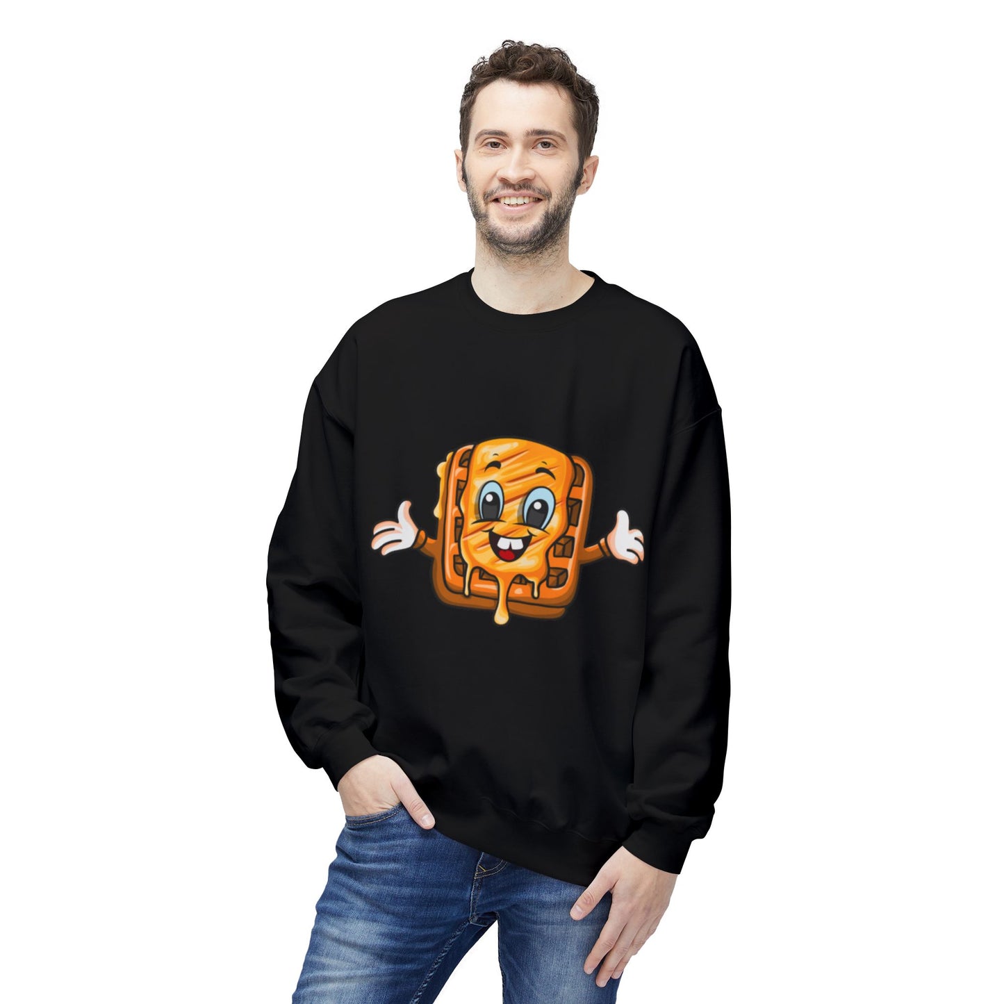 Unisex Sweatshirt Waffle