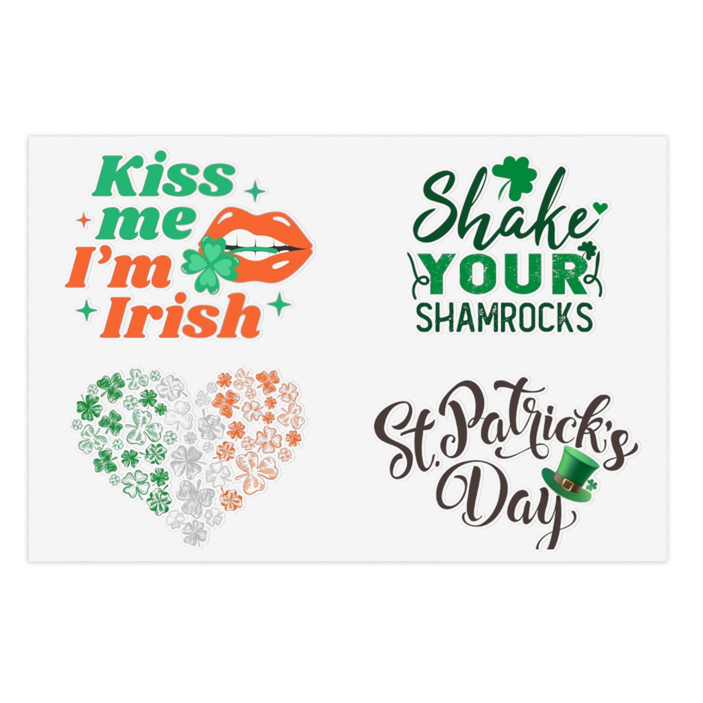 Sticker Sheet Irish