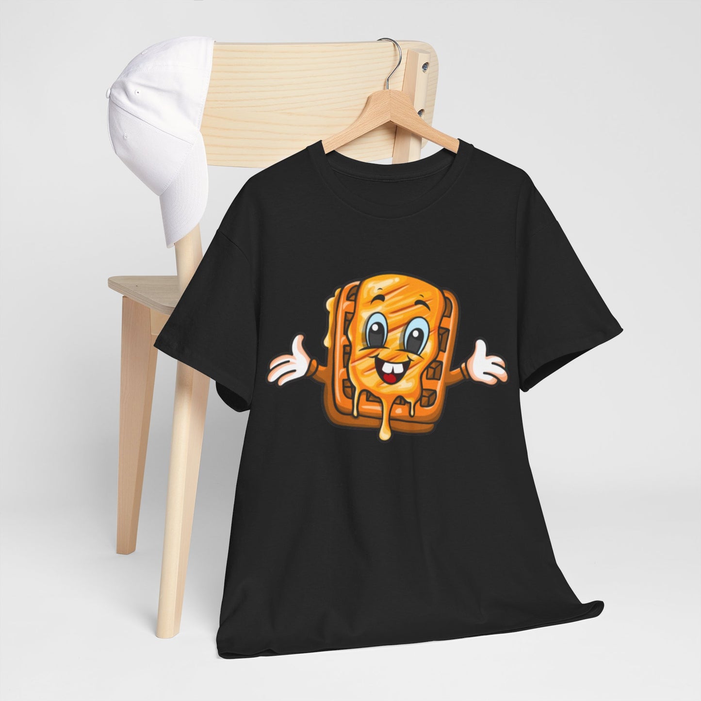 Unisex Heavy Cotton Tee Waffle