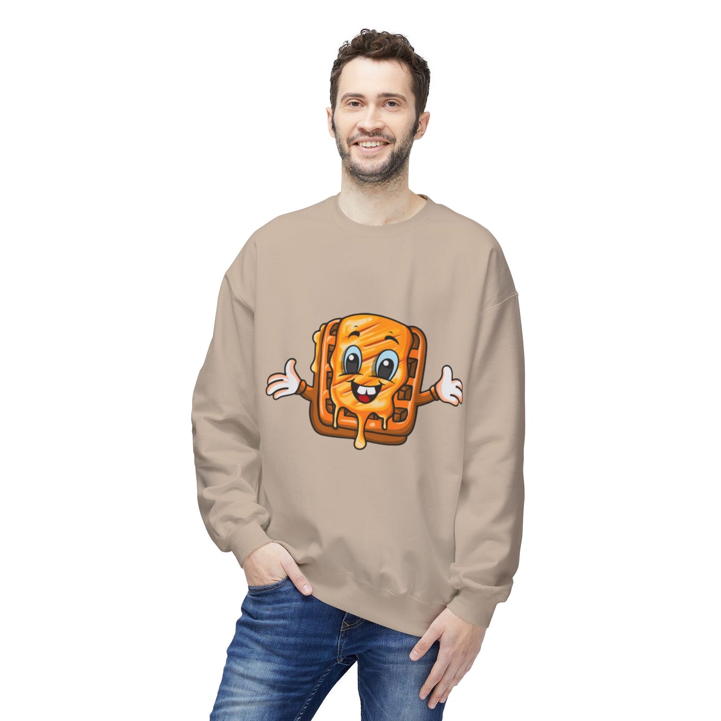 Unisex Sweatshirt Waffle